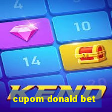 cupom donald bet